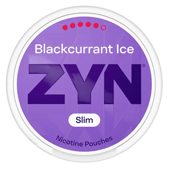 ZYN Blackcurrant Ice Slim S5