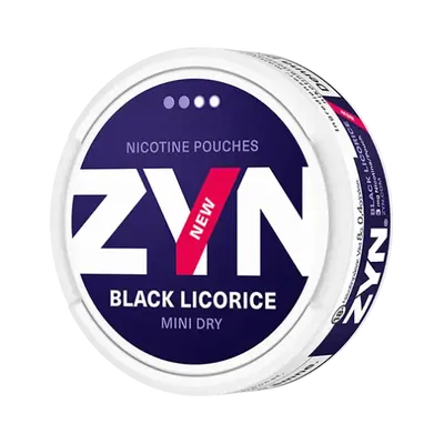 ZYN Mini Dry Black Licorice 3mg