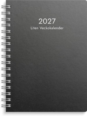 Almanacka Burde 1190 Liten Veckokalender Refill 2027