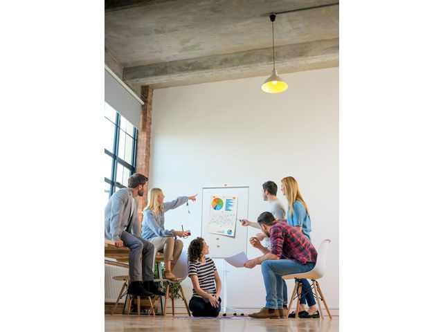 Blädderblocksställ NOBO Classic Mobil