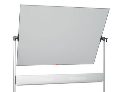 Whiteboard dubbelsidig mobil NOBO stål 150x120cm