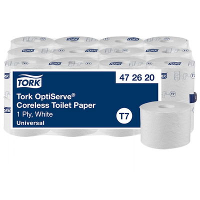Toalettpapper TORK Uni T7 1-lag 24/krt