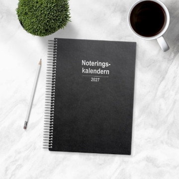 Almanacka Burde 1230 Noteringskalendern Konstläder 2027