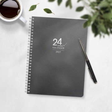 Almanacka Burde 1069 24 h kalender 2027 A5
