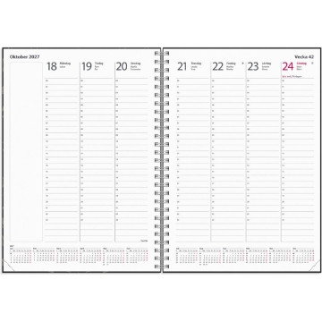 Almanacka Burde 1069 24 h kalender 2027 A5