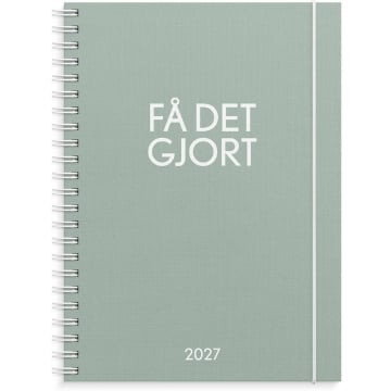 Almanacka Burde 1220 Få det gjort 2027 Grön A5