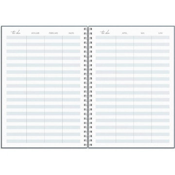 Almanacka Burde 1273 Life Planner To Do 2027