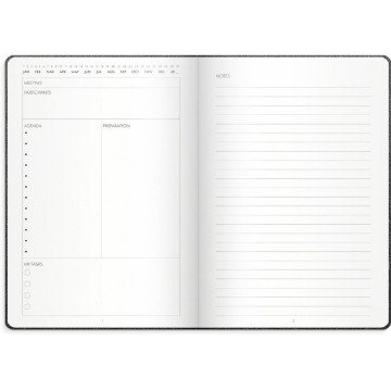 Almanacka Burde 7434 Meeting journal