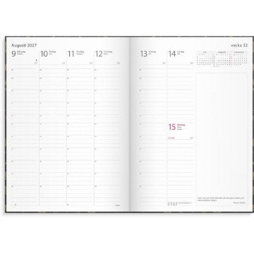 Almanacka Burde 5881 Business Flora 2027 A5