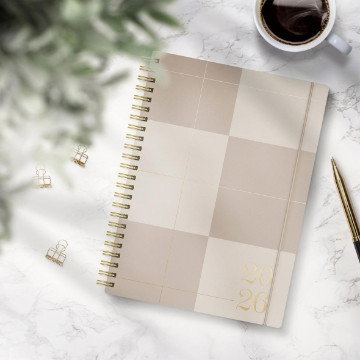 Almanacka Burde 5456 Business Story 2027 Beige