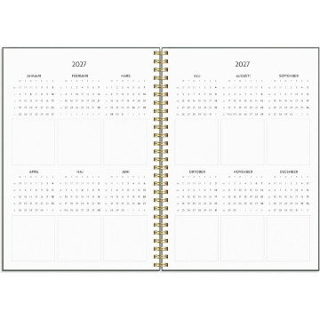 Almanacka Burde 1279 Life Planner Do more 2027 A5