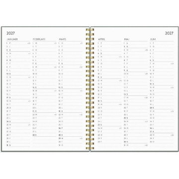 Almanacka Burde 1279 Life Planner Do more 2027 A5