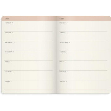 Almanacka Burde 1052 Week Planner DeLuxe