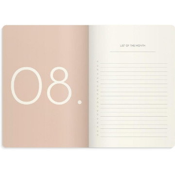Almanacka Burde 1052 Week Planner DeLuxe