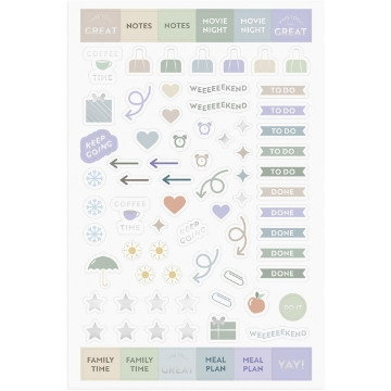 Almanacka Burde 1228 Life Organizer Family 2027 A5