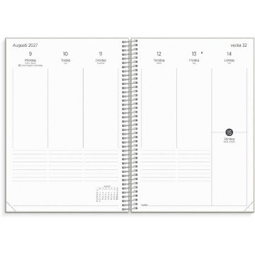 Almanacka Burde 1064 Organizer & Notes 2027