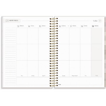 Almanacka Burde 1229 Life Organizer 2027 A5