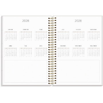 Almanacka Burde 1229 Life Organizer 2027 A5
