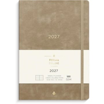 Almanacka Burde 5967 Senator Forma Deluxe Mocka 2027 Brun