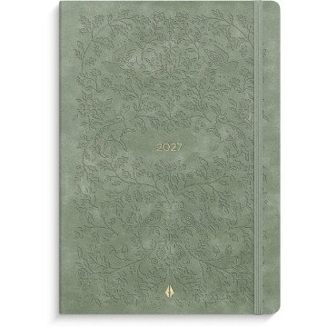 Almanacka Burde 5968 Senator Forma Deluxe Mocka 2027 Grön