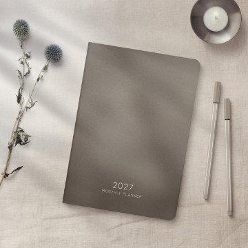 Almanacka Burde 1061 Monthly Planner 2027 A5