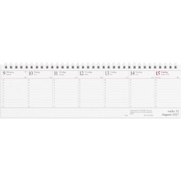 Almanacka Burde 1480 Veckoalmanackan 2027