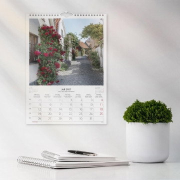 Väggkalender Burde 1725 Beautiful Sweden 2027