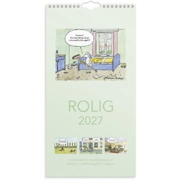 Väggkalender Burde 1758 Familjekalender Rolig 2027