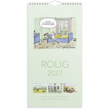 Väggkalender Burde 1758 Familjekalender Rolig 2027