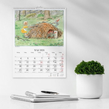 Väggkalender Burde 1748 Elsa Beskow 2027