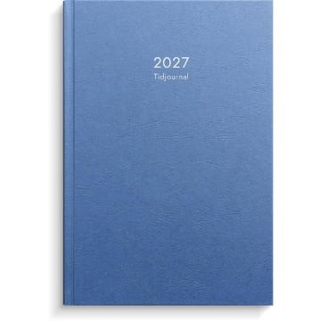 Almanacka Burde 1000 Tidjournal Kartongomslag 2027 Blå