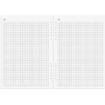 Systemkalender Burde 4811 Business Konstläder 2027 Svart
