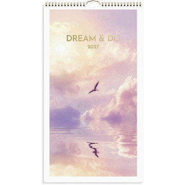 Väggkalender Burde 1736 Dream & Do 2027