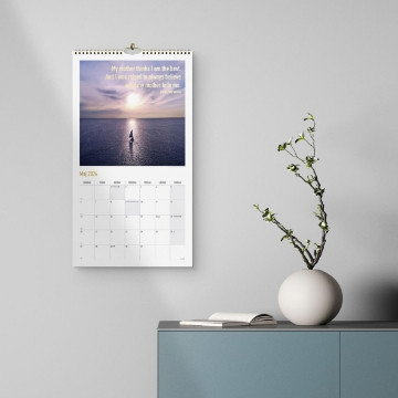 Väggkalender Burde 1736 Dream & Do 2027