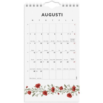 Väggkalender Burde 1783 Väggkalender Mini 2027