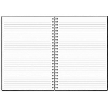 Almanacka Burde 8222 Study Twist 26-27 Svart A5