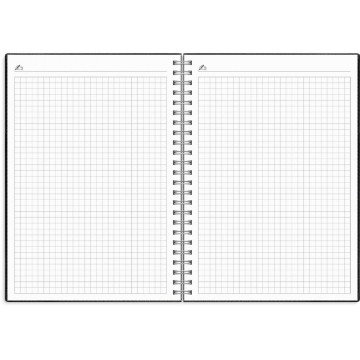 Almanacka Burde 8222 Study Twist 26-27 Svart A5