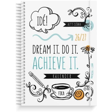 Almanacka Burde 1048 Doodle 26-27 A5