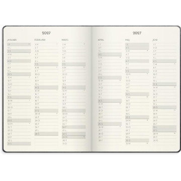 Almanacka Burde 5964 Weekly Deluxe 2027