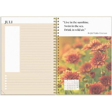 Almanacka Burde 1244 Life Planner Inspiration 2027 A5