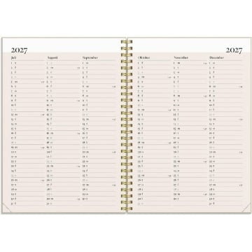 Almanacka Burde 1244 Life Planner Inspiration 2027 A5