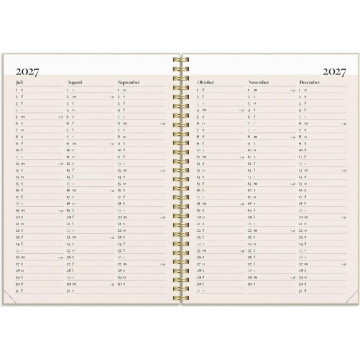 Almanacka Burde 1244 Life Planner Inspiration 2027 A5