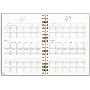 Almanacka Burde 1065 Life Planner Essentials 2027 A6