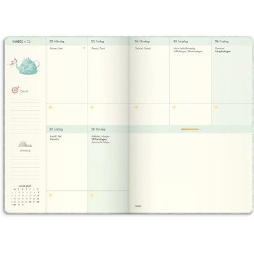 Almanacka Burde 1284 Life Planner Dream & Do 2027