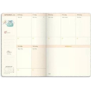 Almanacka Burde 1284 Life Planner Dream & Do 2027