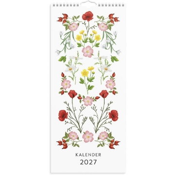 Väggkalender Burde 1779 Lilla Blomsterkalendern 2027