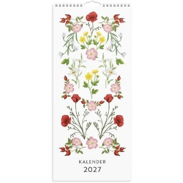 Väggkalender Burde 1779 Lilla Blomsterkalendern 2027