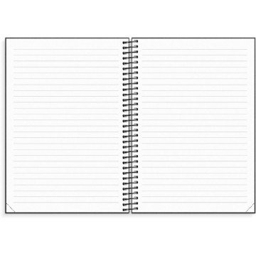 Almanacka Burde 1044 Organizer & Notes 2027 Svart