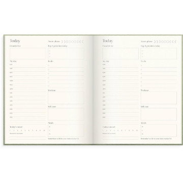 Almanacka Burde 7709 The Wellness Planner