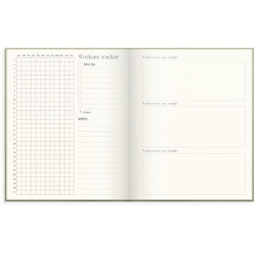 Almanacka Burde 7709 The Wellness Planner